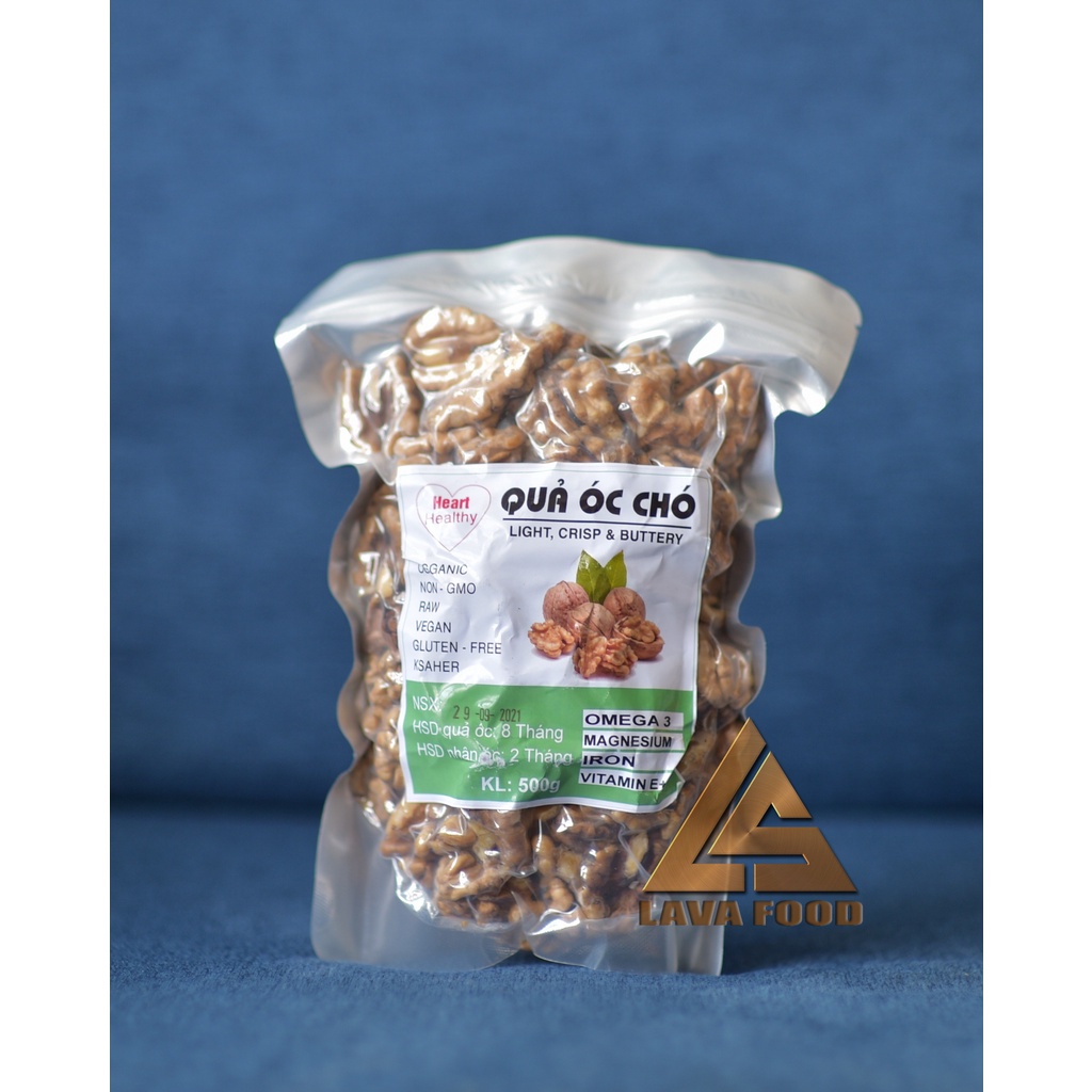 Nhân óc chó vàng đặc biệt 500gram