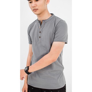 Áo thun nam cổ trụ