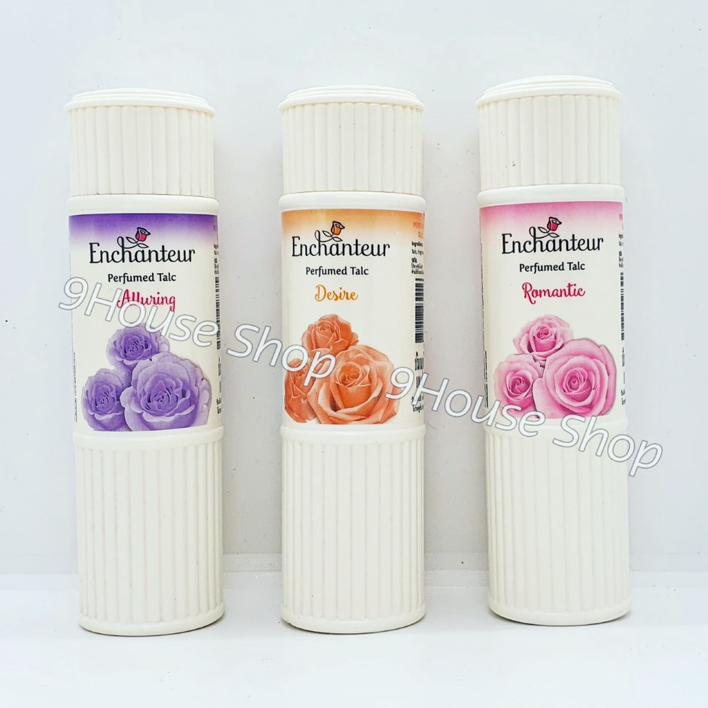 01 Chai Phấn Thơm Hương Nước Hoa ENCHANTEUR PERFUMED TALC THÁI LAN 100GRAM