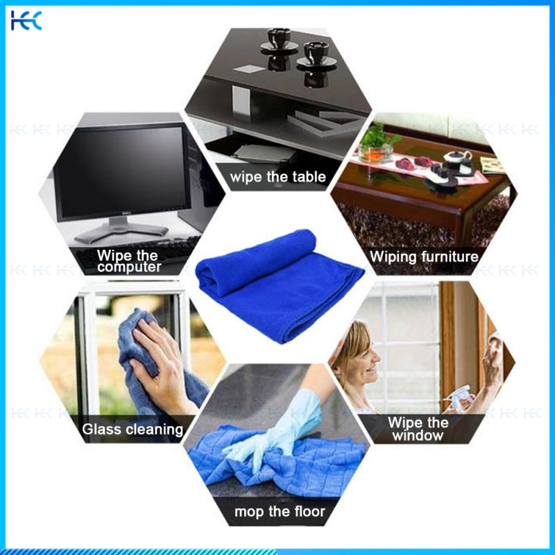 Khăn lông mềm hút ẩm tốt dùng lau rửa xe hơi