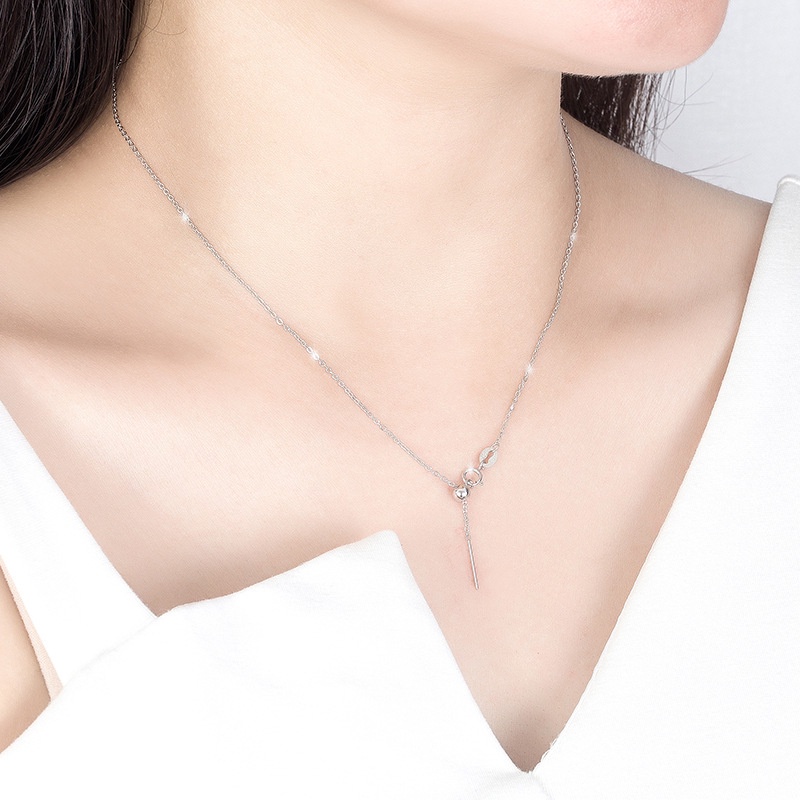 Vòng cổ Mạ Vàng 18K 100% Bạc S925 Nhiều Màu Sắc Tùy Chọn