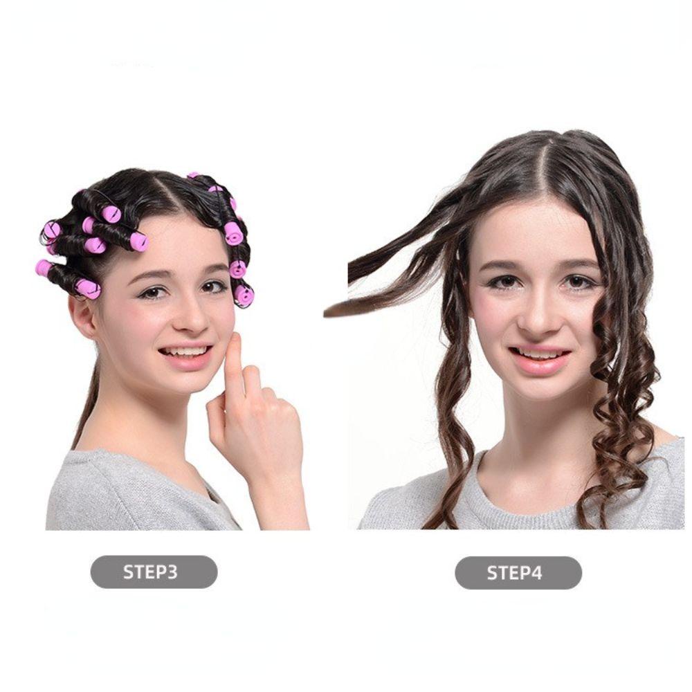 OCEANMAP Kẹp Uốn Tóc Cao Su Chuyên Dụng Cho Salon Làm Tóc