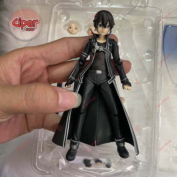 Mô hình Figma Kirito 174 - Figure Action Kirito 174 - Figure Sword Art Online