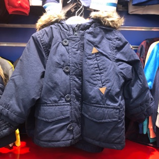Áo parka cho bé