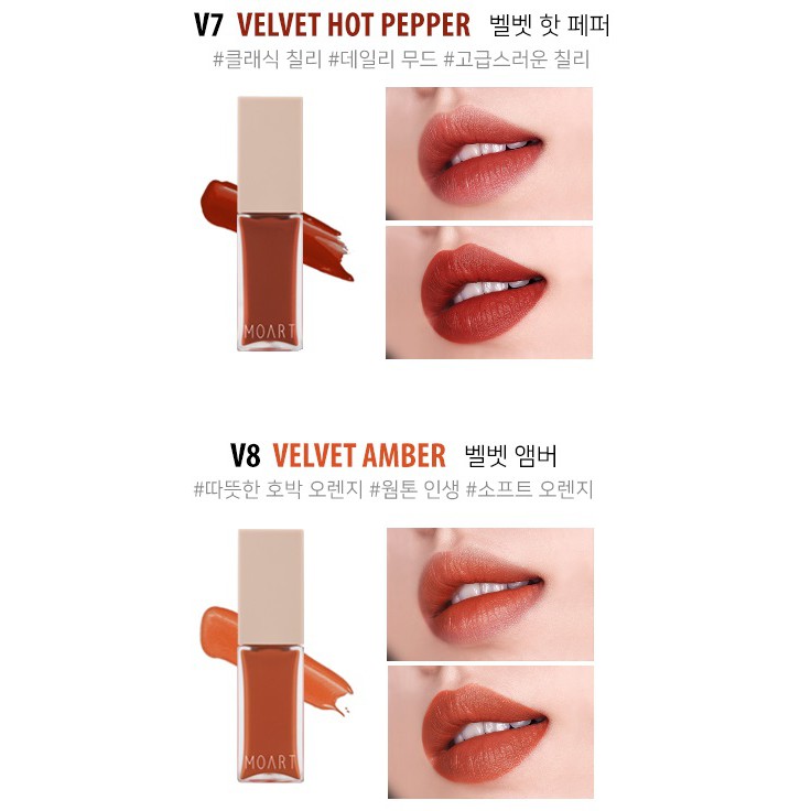 Son Tint Lì Moart Velvet Lip Tint 9ml