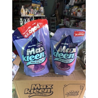 Túi nước giặt max kleen túi 3,8kg hương huyền diệu