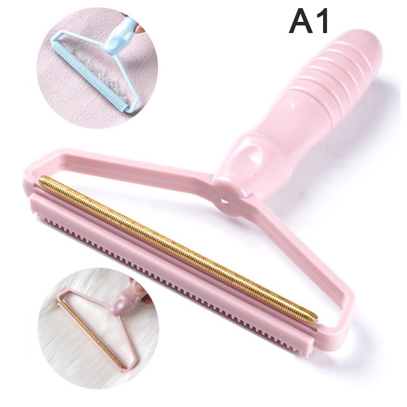 Dụng Cụ Loại Bỏ Xơ Vải Trên Quần Áo Hai Mặt Bằng Nhựa Tiện Lợi