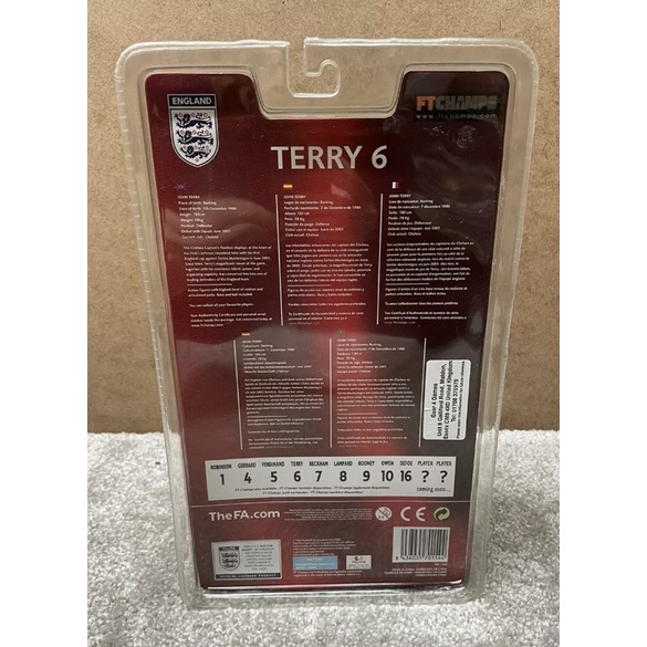 MÔ HÌNH CẦU THỦ BÓNG ĐÁ JOHN TERRY