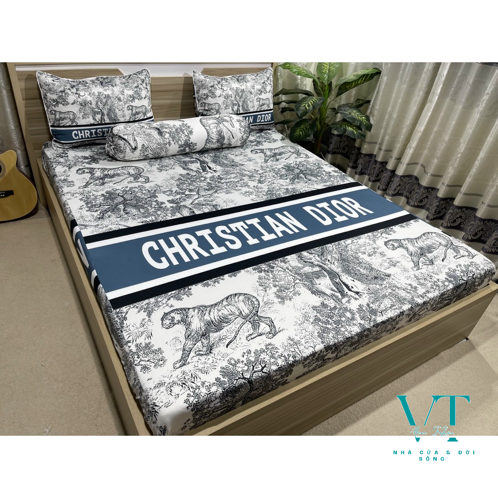 Bộ Drap Thun Lạnh Ý 5D
