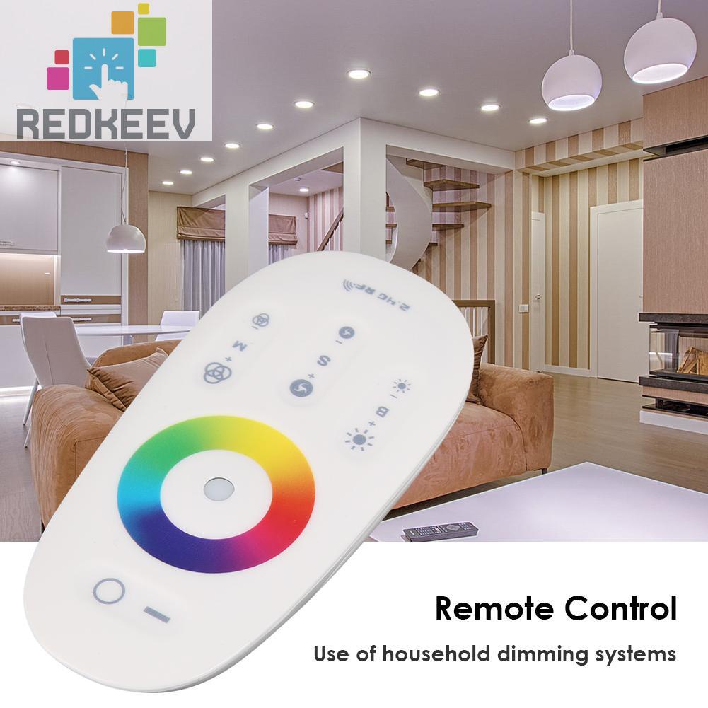 Bộ Điều Khiển Từ Xa Không Dây Màn Hình Cảm Ứng Led Rgb Redkeev 2.4g