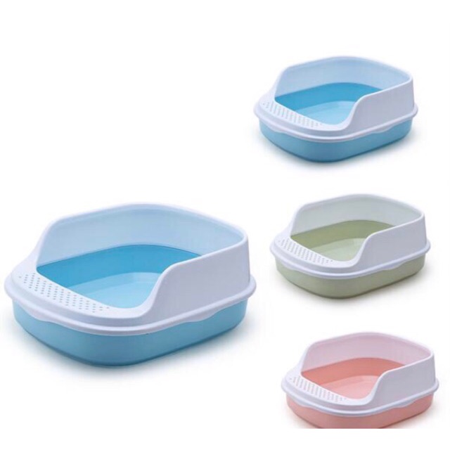 [Mã PET50K giảm Giảm 10% - Tối đa 50K đơn từ 250K] Khay vệ sinh thành cao cho mèo-khay tai mèo chiêmbao12