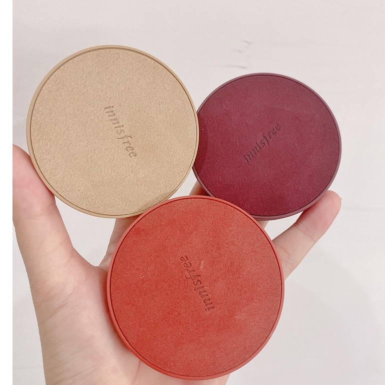 ( thanh lý ) phấn nước innisfree lõi + vỏ + bông cushion dòng long wear