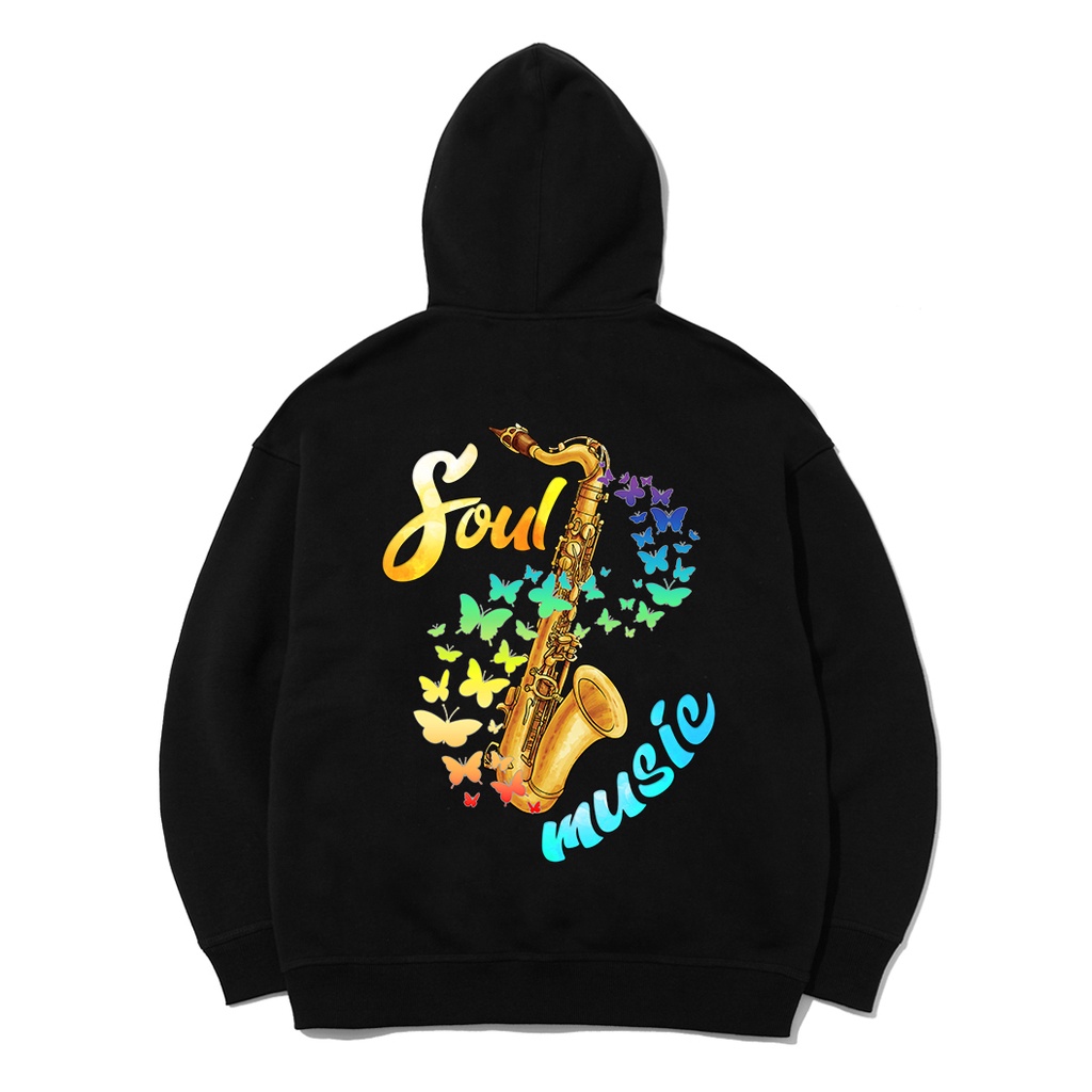 Áo khoác hoodie zip có dây kéo chống nắng bươm bướm âm nhạc localbrand MVR - MVR25022108