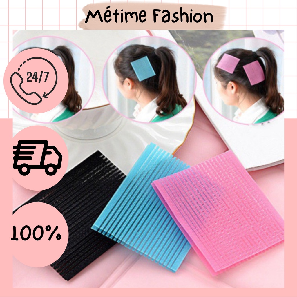 Bộ 2 miếng dán tóc trang điểm miếng cài tóc mái