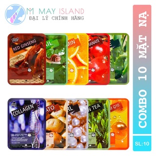 Combo 10 mặt nạ dưỡng da Collagen May Island Hàn Quốc