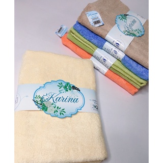 KHĂN TẮM SỢI TRE BAMBOO KARINA [50x100CM]