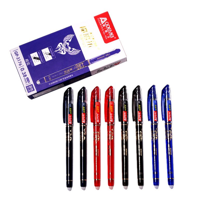 Set bút mực và ruột bút ngòi 0.38mm nhiều mẫu tùy chọn (Có bán lẻ)