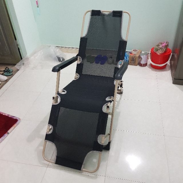 (Loại 178cm và 153cm ) Ghế bố xếp du lịch cao cấp vải dù thông khí 2019 RẺ VÔ ĐỊCH | BigBuy360 - bigbuy360.vn