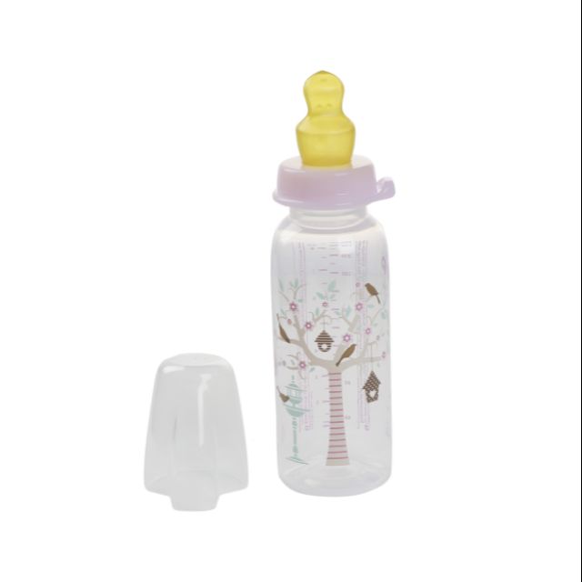 { BB223 } (ĐỨC) BÌNH SỮA PP CỔ THƯỜNG FAMILY 125 ML/ 250ML, NÚM TY CHỈNH NHA, CHỐNG SẶC, BẰNG CAO SU ( MKBLN )