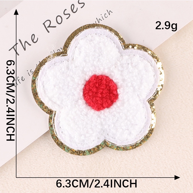 Miếng Dán Trang Trí Quần Áo Thêu Hình Hoa Hướng Dương Xinh Xắn