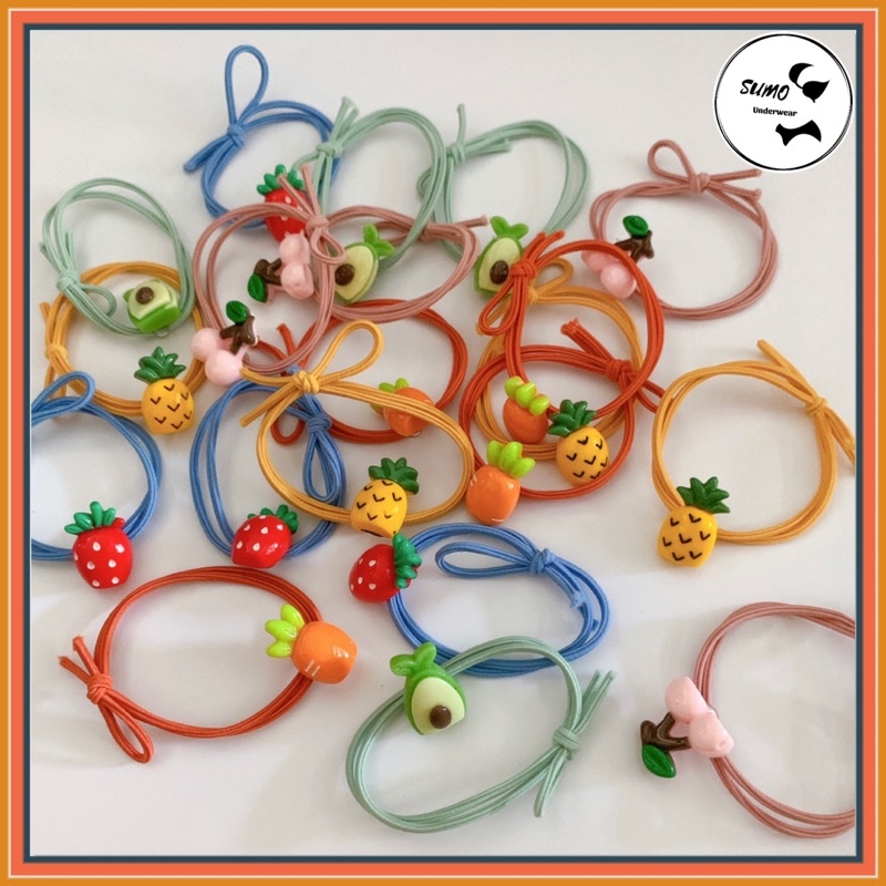 Dây buộc tóc hoa quả siêu xinh. SUMO Underwear.