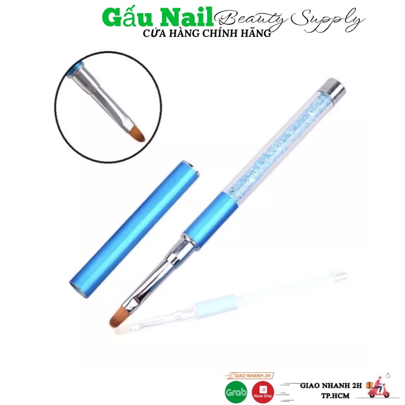 Cọ đắp gel cán đá - Bút đắp gel cán đá chuyên dụng