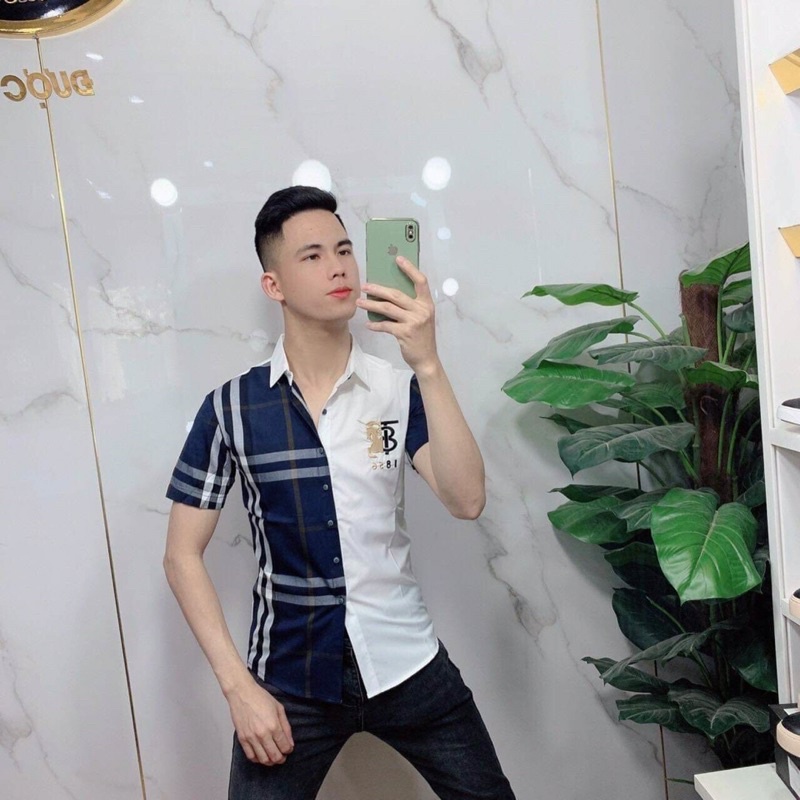 [HÀNG CAO CẤP] Áo sơ mi nam ngắn tay BBR kẻ nhiều màu caro ,chất liệu cotton thoáng mát, không nhăn, không bai xù | BigBuy360 - bigbuy360.vn