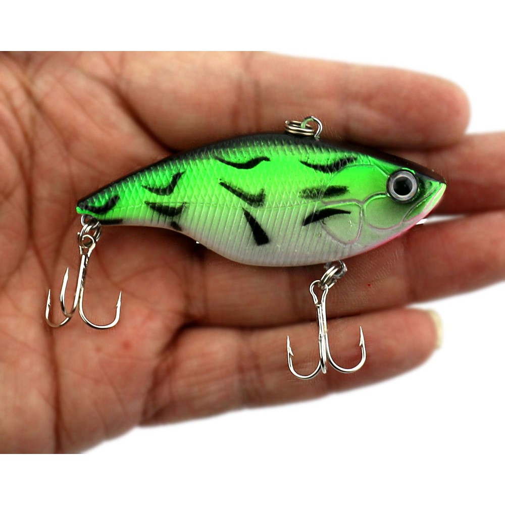 HENGJIA 1PC VIB 7.5CM Fishing 18G bass bass fishing wobbler bait water