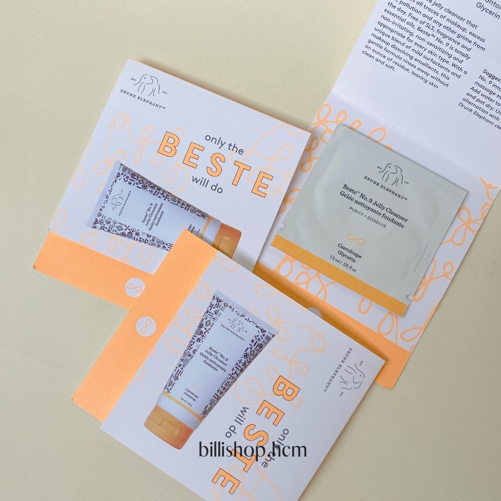 Sample 1,5ML - Sữa Rửa Mặt Drunk Elephant Beste™ No. 9 Jelly Cleanser