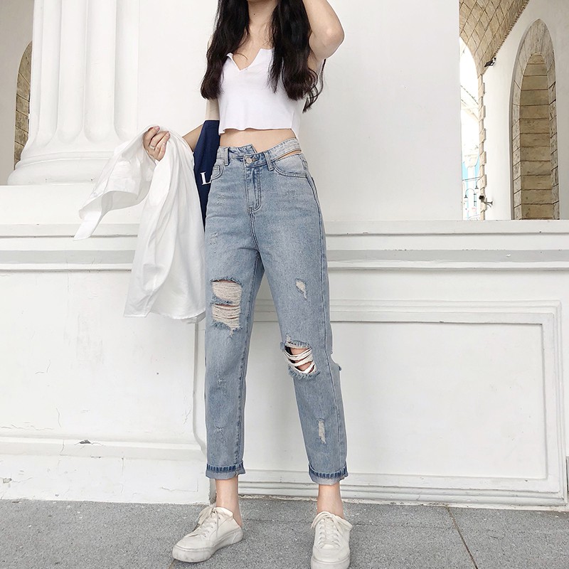 QUẦN JEANS NỮ ULZZANG
