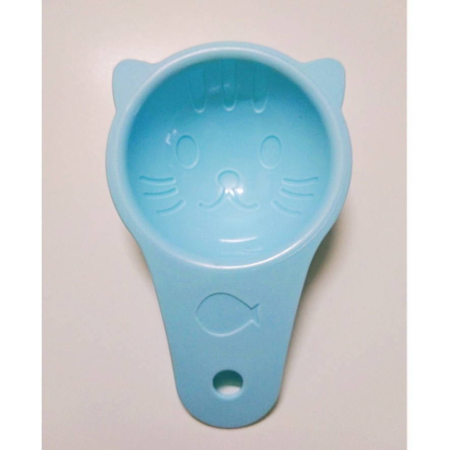 Muỗng lấy đồ ăn cho mèo siêu đáng yêu - 2 Màu pastel siêu đẹp
