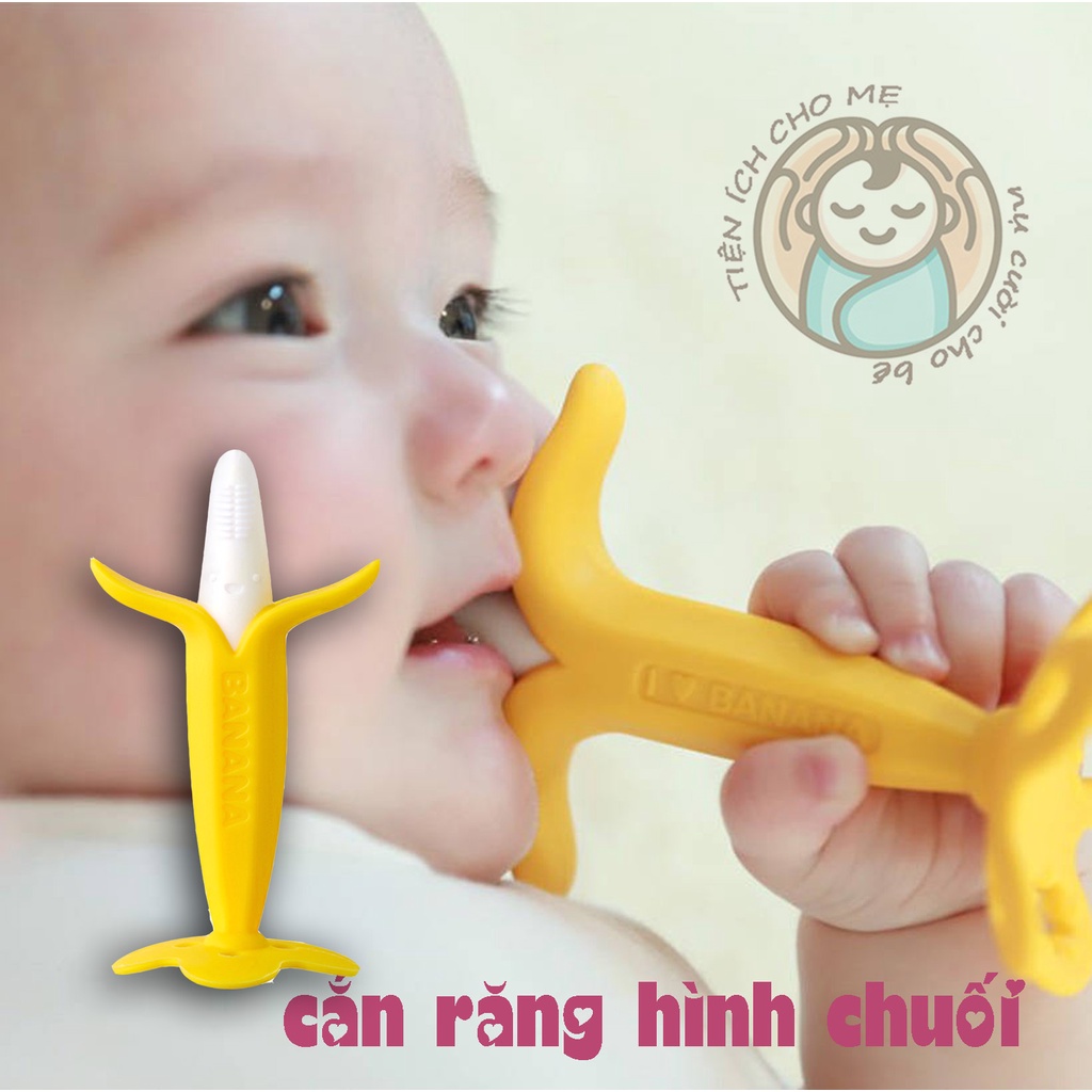 Đồ Chơi Cắn Răng Gặm Nướu Hình Trái Cây Cho Bé