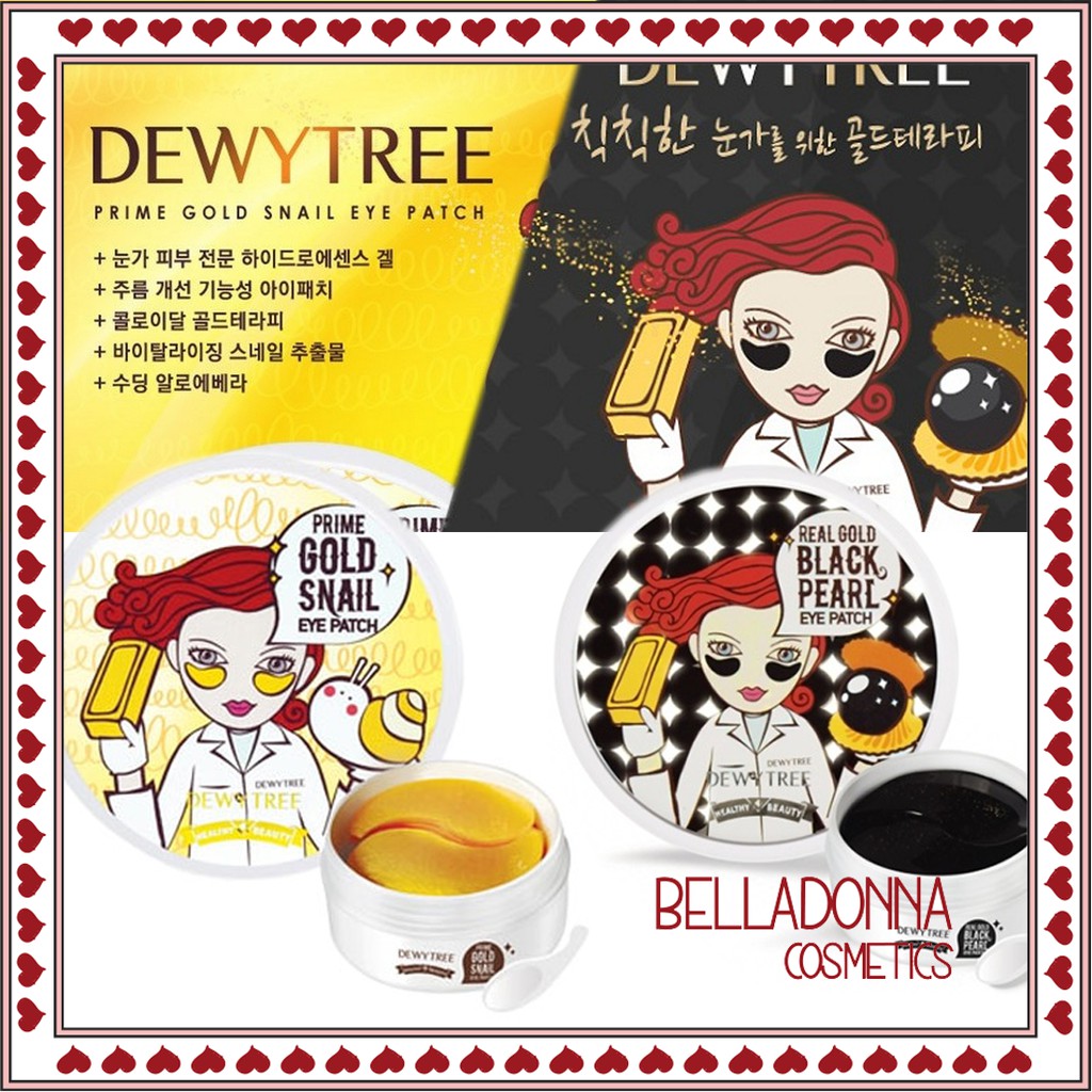 [Hàng Chính Hãng,Có Tem] Mặt nạ mắt giảm quầng thâm, nếp nhắn Dewytree Eye Patch