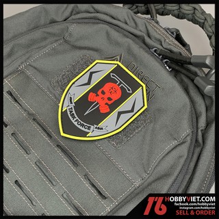 Patch dán velcro trang trí balo và túi đeo (mẫu Task Force)
