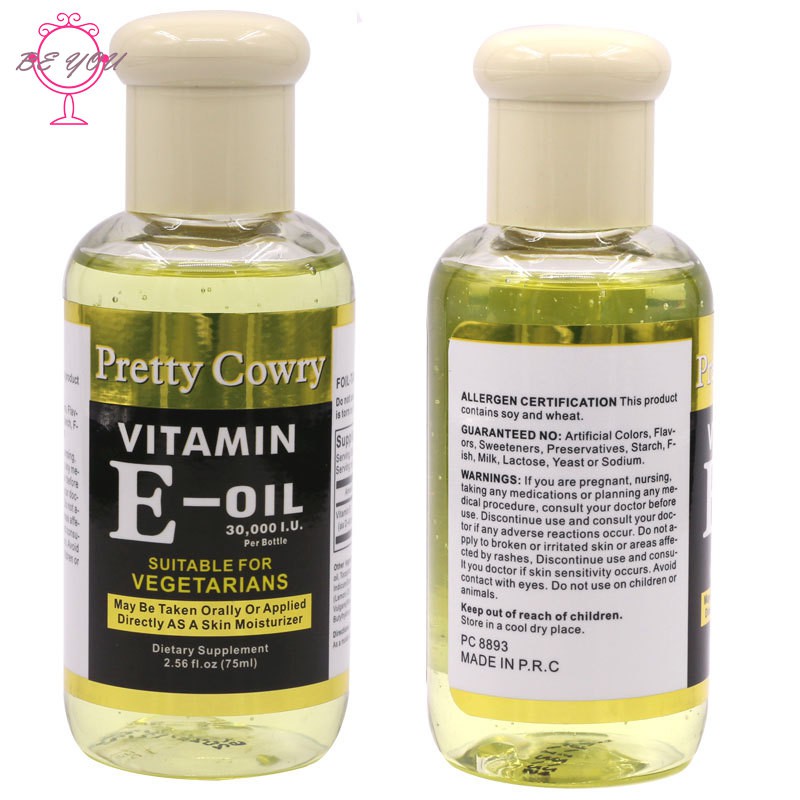 [Hàng mới về] Tinh dầu vitamin E giúp dưỡng ẩm chống nếp nhăn và làm trắng 75ml | BigBuy360 - bigbuy360.vn