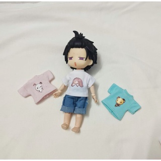 Áo thun cho búp bê ob11, nendoll, ymy