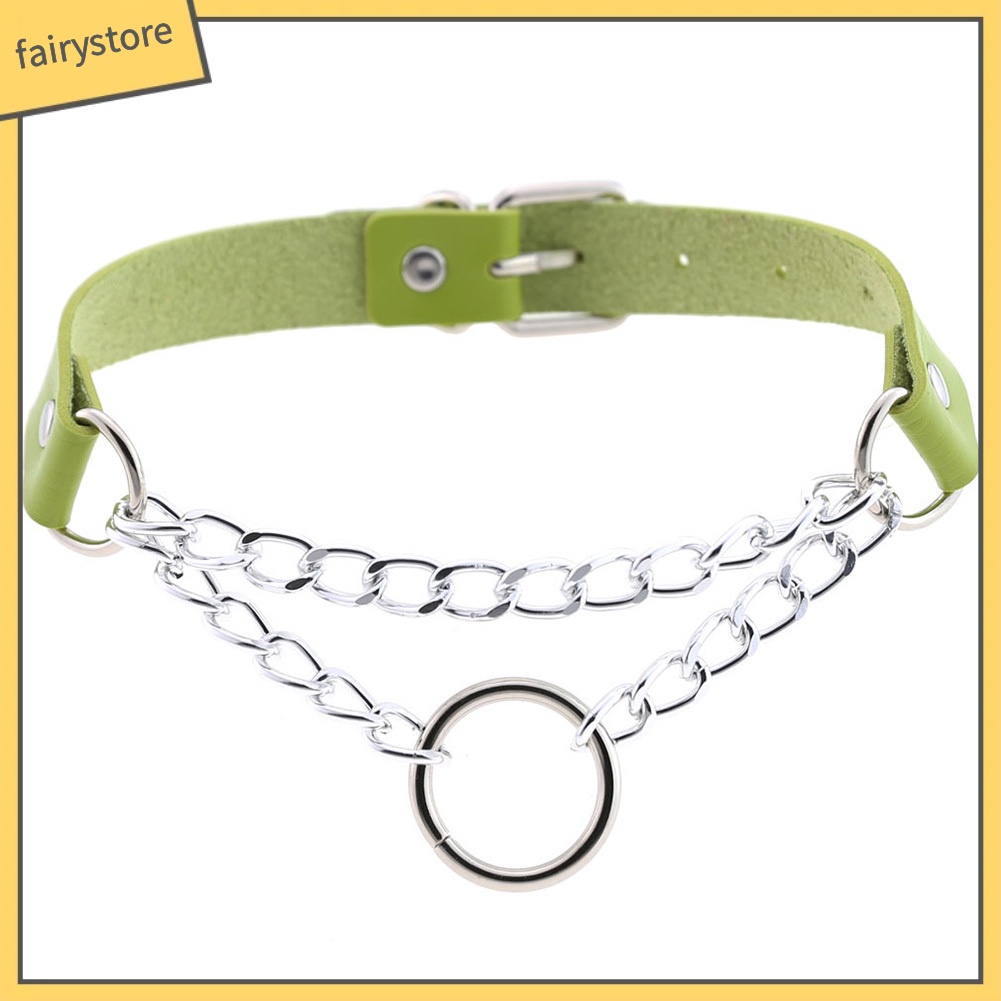 Vòng cổ choker giả da phong cách cá tính dành cho cả nam và nữ