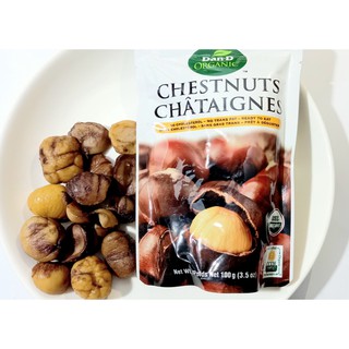 hạt dẻ Dan_D organic chesnuts hấp 100 gr gói