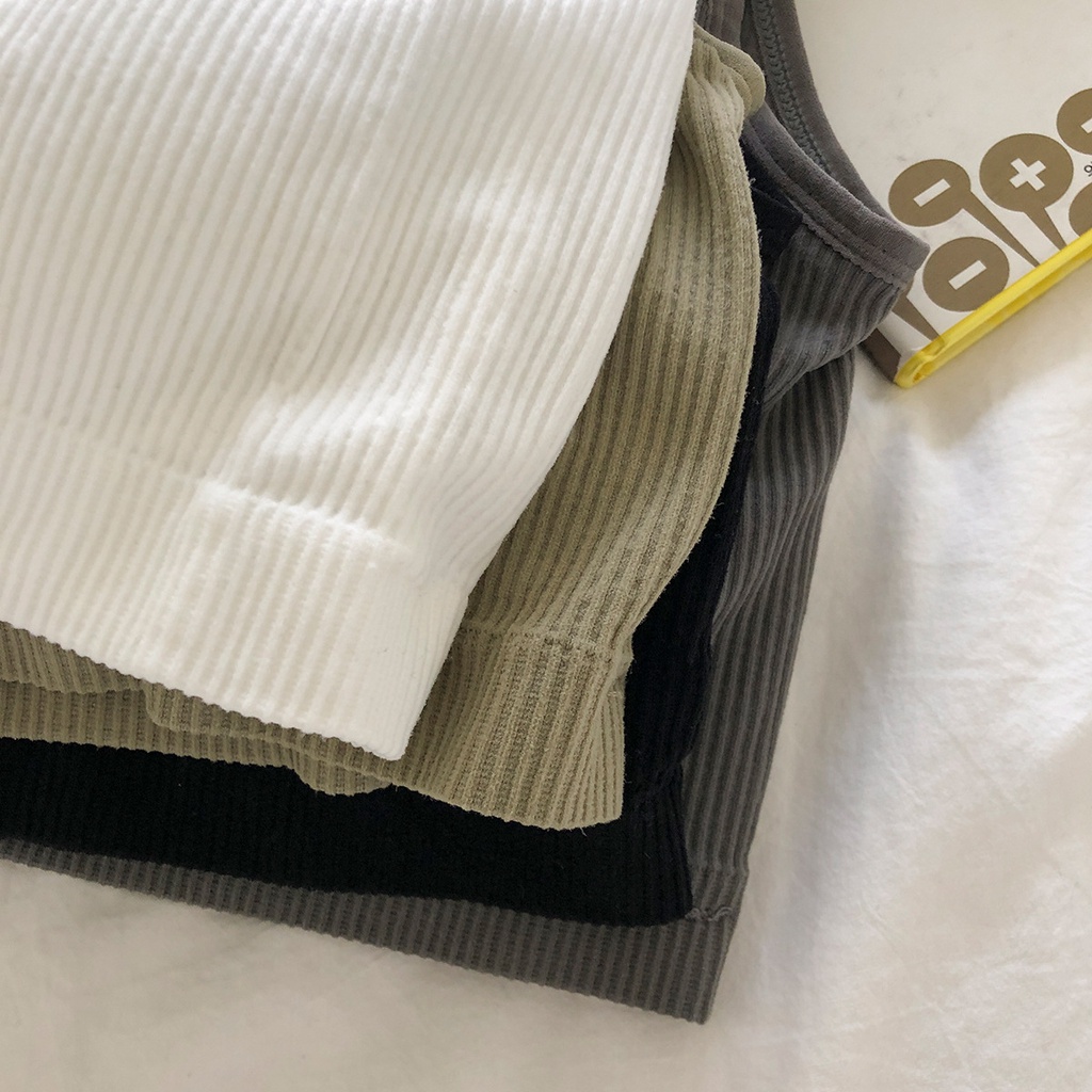 Áo bra nữ dây chéo vai xinh xắn, có kèm mút chất gân tăm cao cấp HLBOUTIQUE B834