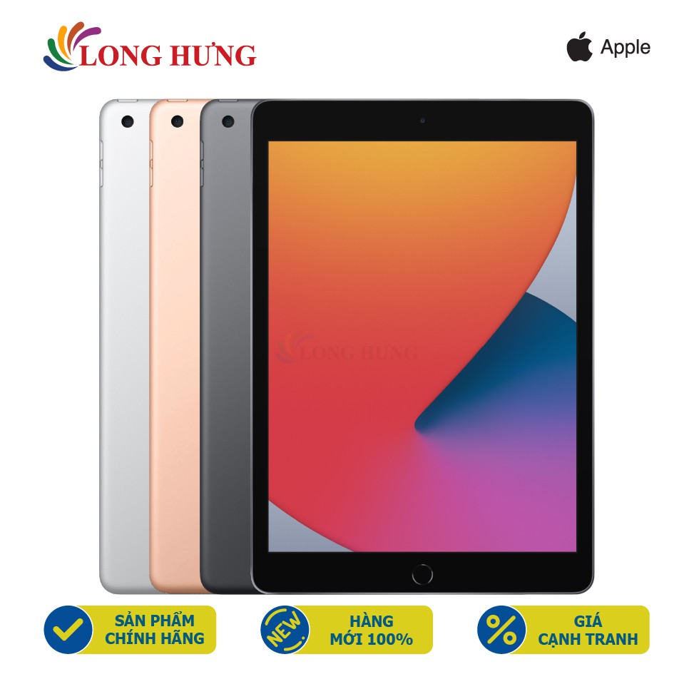 Máy tính bảng Apple iPad Gen 8 10.2 inch Wifi 32GB 2020 - Hàng chính hãng