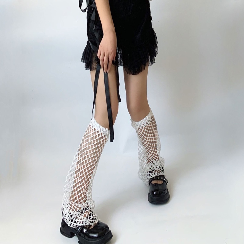 Brroa Vớ Lưới Rỗng Trung Bình Thoáng Khí Hóa Trang Lolita Mùa Hè Cho Nữ