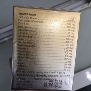• CỐM LỢI SỮA TASUAMUM gold