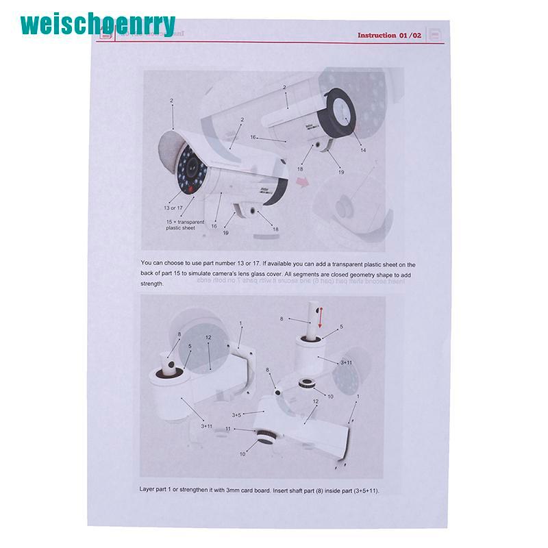 Rér●Mô Hình Máy Quay An Ninh Giả Tỉ Lệ 1: 1