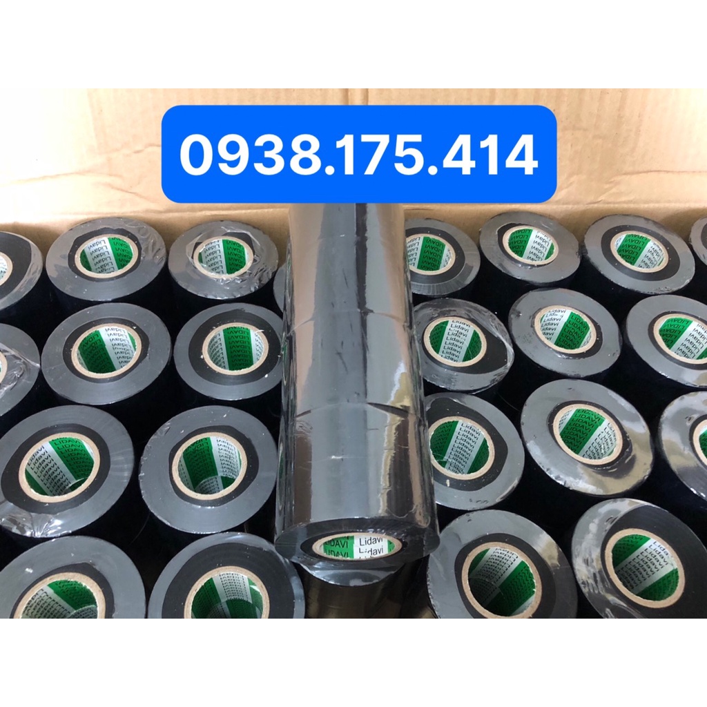 Băng keo điện chịu nhiệt và chống cháy Lidavi 50mm x 25m
