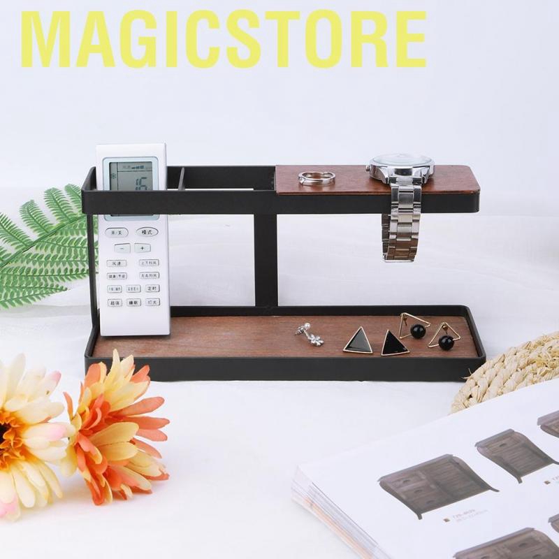 Magicstore Multi Cell Desktop Storage Rack TV Remote Control Organizer Shelf Holder