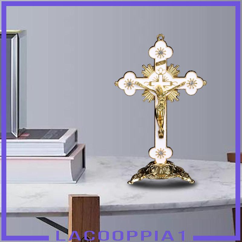 [Lacooppia1] Bức Tượng Chúa Jesus Thánh Giá Điêu Khắc Chữ Thập Trang Trí