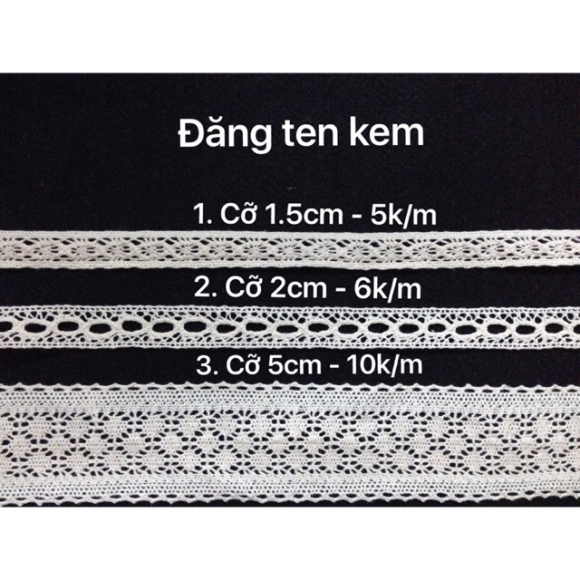 Đăng ten kem (ren dày) | BigBuy360 - bigbuy360.vn