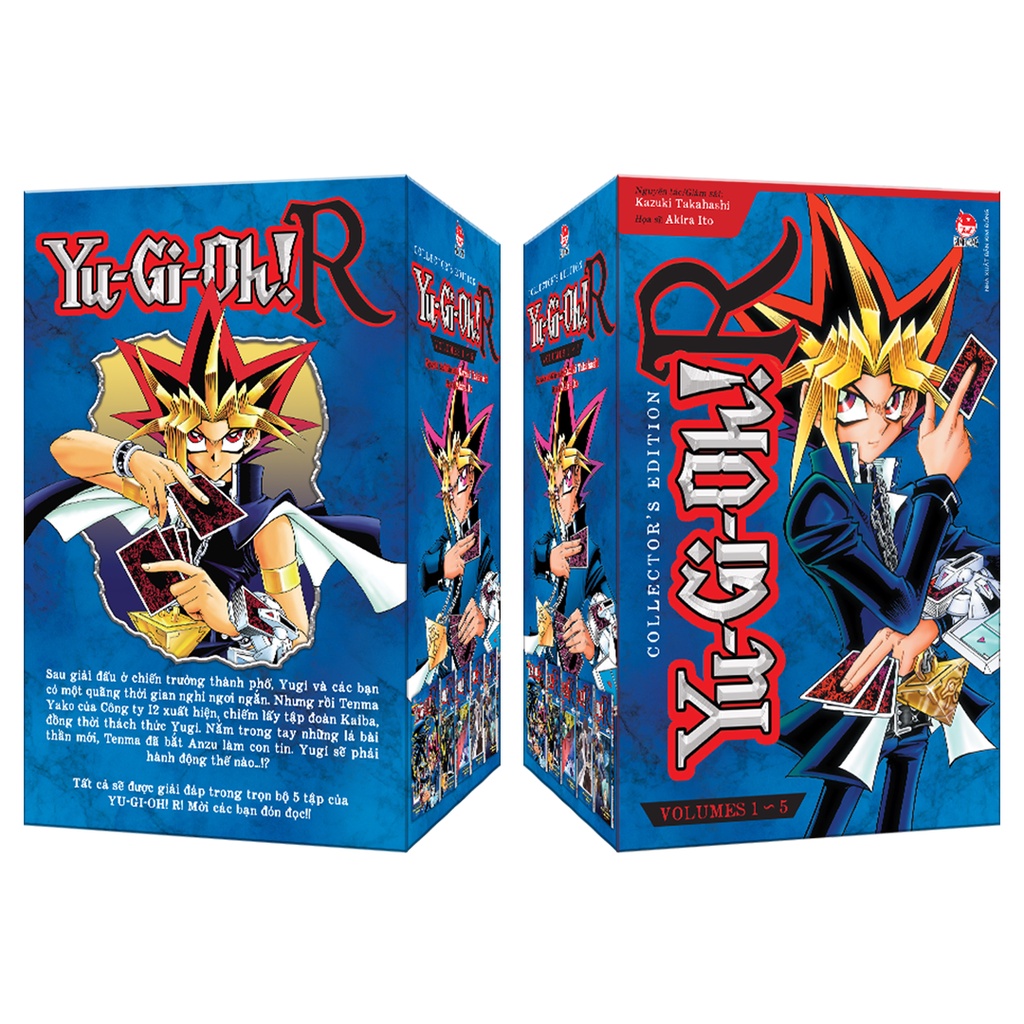 Sách - Box Set YU-GI-OH! R (Bộ 5 Tập)