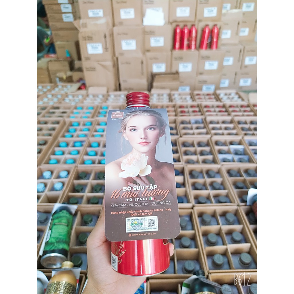 [HÀNG CHÍNH HÃNG KÈM VÒI ] Sữa Tắm Xích Ý Nước Hoa Chai Màu ĐỏTesori Hương Rồng Đỏ 500ml | BigBuy360 - bigbuy360.vn