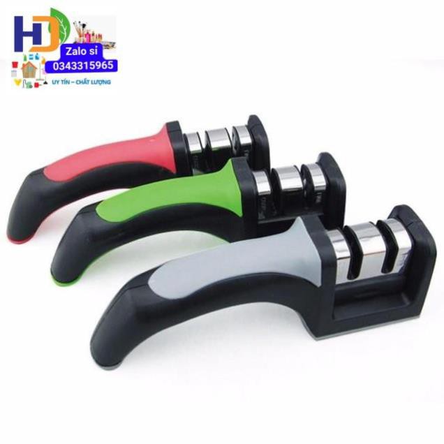 ( CÓ HỘP) DỤNG CỤ MÀI DAO 3 LƯỠI SHARPENER CAO CẤP